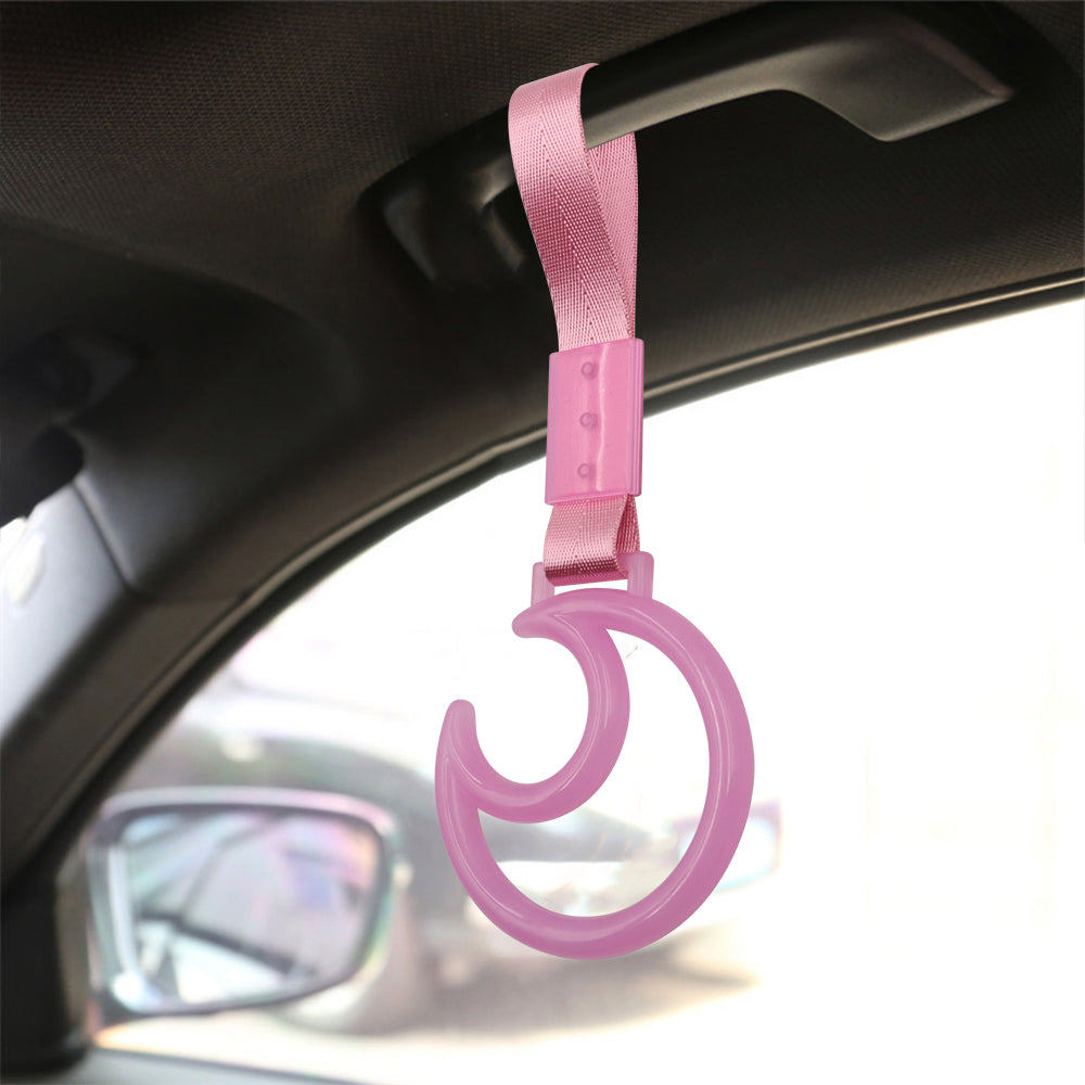 Brand New Moon Pink JDM TSURIKAWA Ring Subway Train Bus Pink Handle Strap Charm Drift