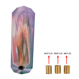 BRAND NEW JDM 150mm Universal Diamond Star Galaxy Aluminum Manual Gear Stick Shift Knob Shifter M8 M10 M12