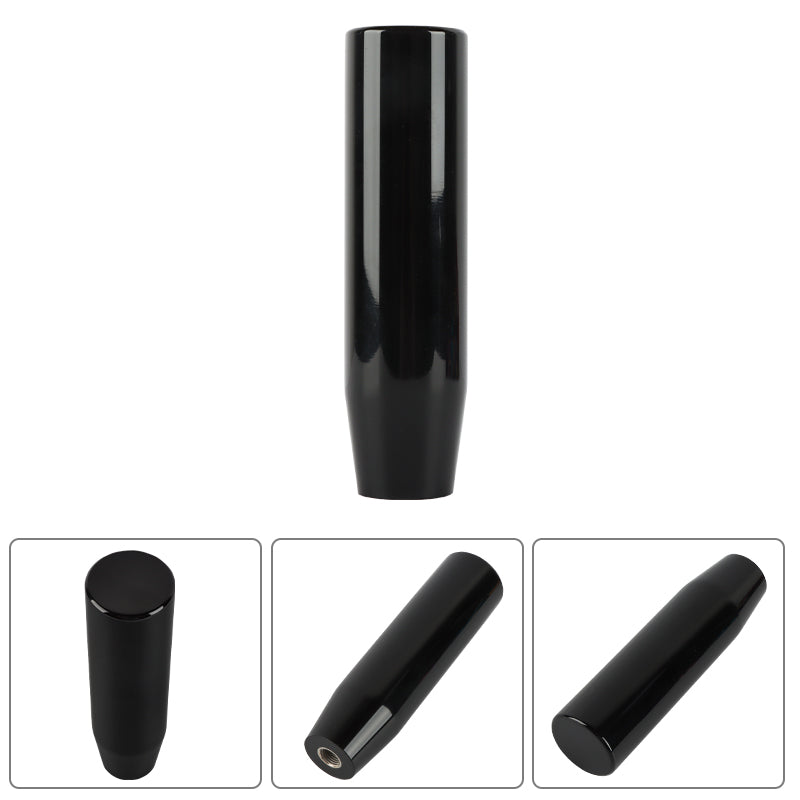 Brand New 15CM Universal Glossy Black Long Stick Manual Car Gear Shift Knob Shifter M8 M10 M12