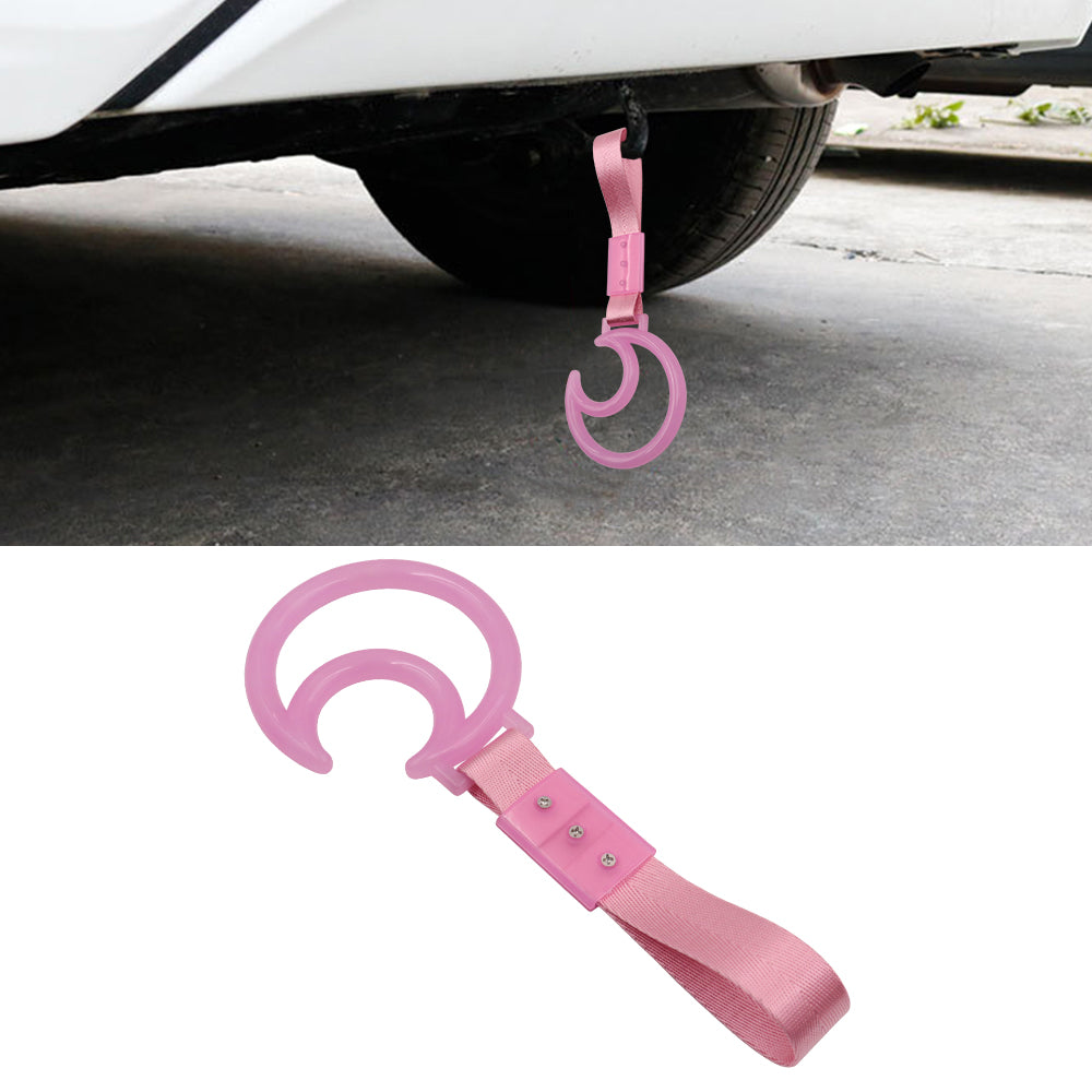 Brand New Moon Pink JDM TSURIKAWA Ring Subway Train Bus Pink Handle Strap Charm Drift