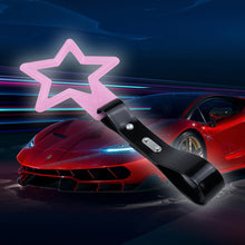Load image into Gallery viewer, Brand New Star Pink Glows In The Dark JDM TSURIKAWA Subway Bus Handle Strap Charm Drift