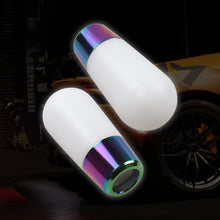 Load image into Gallery viewer, Brand New Universal JDM Duracon White-Neo Manual Racing Gear Stick Shift Knob Shifter M8 M10 M12