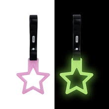 Load image into Gallery viewer, Brand New Star Pink Glows In The Dark JDM TSURIKAWA Subway Bus Handle Strap Charm Drift