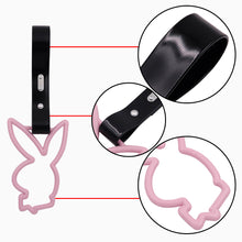 Load image into Gallery viewer, Brand New Playboy Bunny Shaped Pink JDM TSURIKAWA Subway Bus Handle Strap Charm Drift