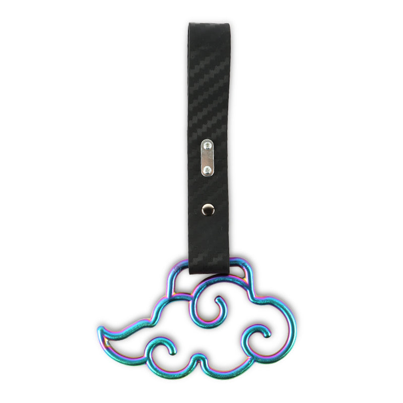 Brand New Cloud Shaped Neo Chrome JDM TSURIKAWA Ring Subway Train Bus ...