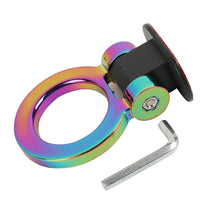 Load image into Gallery viewer, Brand New Universal Sports Neo JDM Track Racing Style Tow Hook Ring For All Car Truck SUV