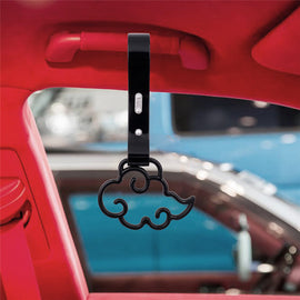 Brand New Cloud Handle Black JDM TSURIKAWA Ring Subway Train Bus Black Handle Strap Charm Drift