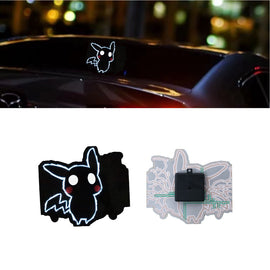 BRAND NEW PIKACHU JDM Glow Panel Electric Lamp Interior LED Light Sticker Window Flashing