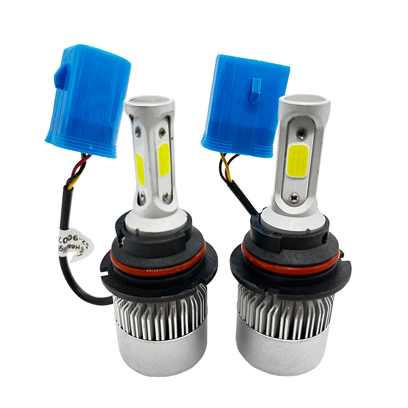 Brand New Premium Design 9007 LED Headlight Bulb Pack 16000 Lumen 6500K Bright White