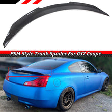 Load image into Gallery viewer, BRAND NEW 2008-2015 INFINITI G37 2DR COUPE V2 HIGH KICK Real Carbon Fiber Rear Trunk PSM Spoiler