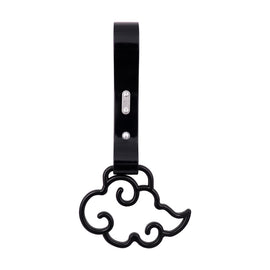 Brand New Cloud Handle Black JDM TSURIKAWA Ring Subway Train Bus Black Handle Strap Charm Drift