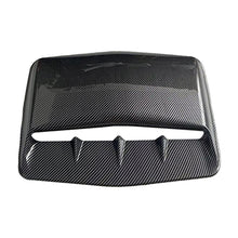 Load image into Gallery viewer, Brand New Universal Hood Scoop Vent Bonnet Cover Trim Car Air Flow Decorative Carbon Fiber Look