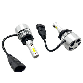 Brand New Premium Design 9006 LED Headlight Bulb Pack 16000 Lumen 6500K Bright White