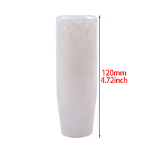 Load image into Gallery viewer, Brand New 12CM Universal Pearl Long White Stick Manual Car Gear Shift Knob Shifter M8 M10 M12
