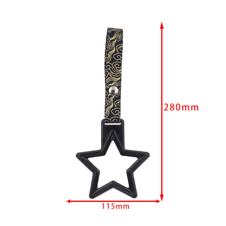 Brand New Star Black JDM TSURIKAWA Subway Bus Handle Strap Charm Drift