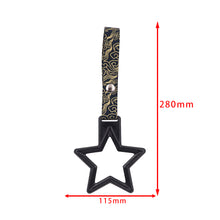 Load image into Gallery viewer, Brand New Star Black JDM TSURIKAWA Subway Bus Handle Strap Charm Drift