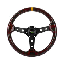 Load image into Gallery viewer, Brand New 350mm 14&quot; Universal JDM SPOON SPORTS Red Real Carbon Fiber Steering Wheel