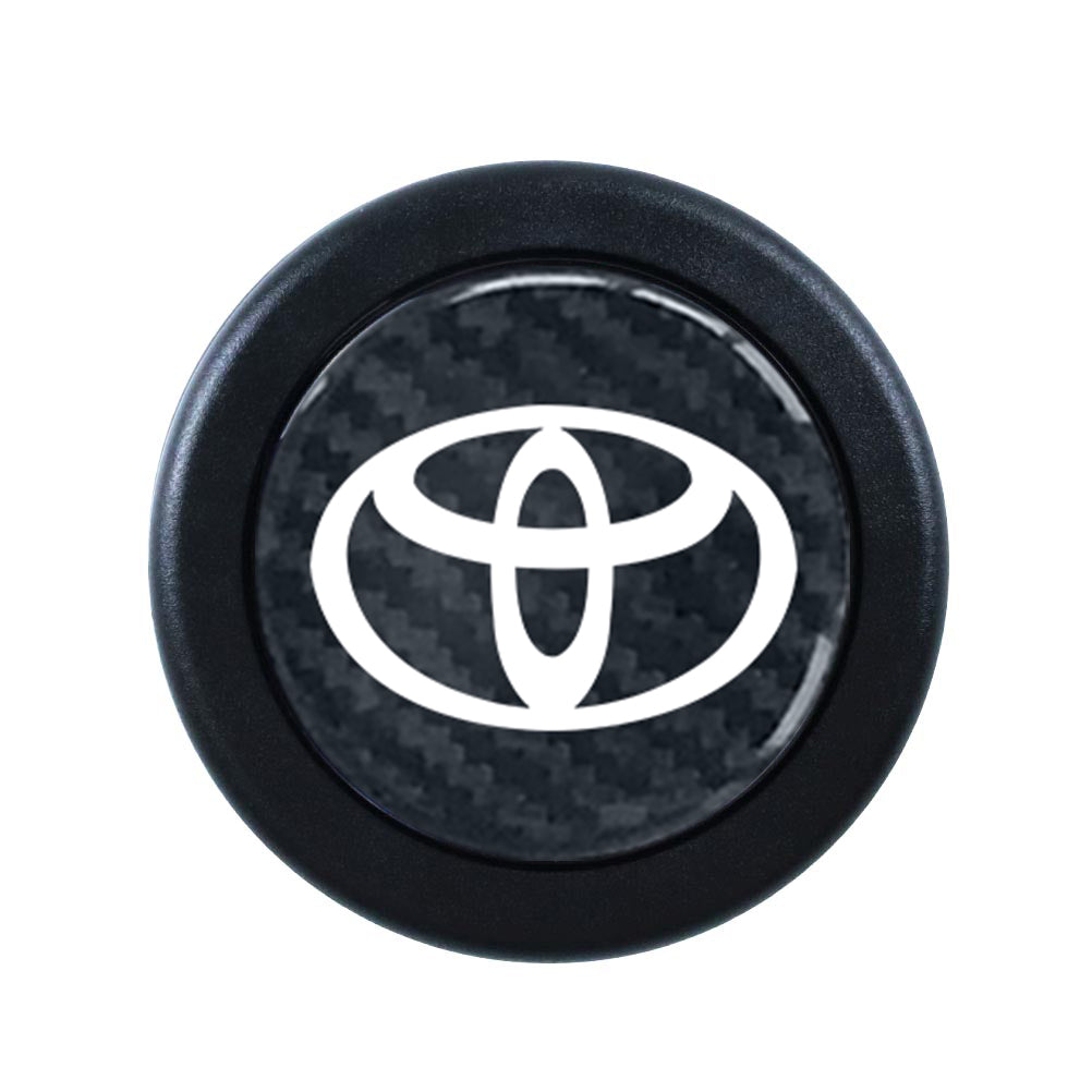 Brand New Universal Toyota Car Horn Button Black Steering Wheel Horn Button Center Cap
