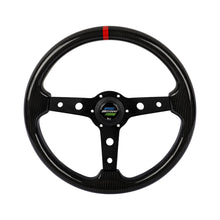 Load image into Gallery viewer, Brand New 350mm 14&quot; Universal JDM SPOON SPORTS Black Real Carbon Fiber Steering Wheel