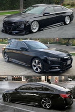 Load image into Gallery viewer, Brand New Yofer 2018-2022 Honda Accord Gloss Black Add-On Side Skirt Extensions Splitter