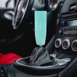 Brand New 12CM Bride Universal Pearl Long Teal Stick Manual Car Gear Shift Knob Shifter M8 M10 M12