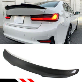 BRAND NEW 2019-2025 BMW 320i 330i M340i G20 PSM Type Real Carbon Fiber Rear Trunk Spoiler