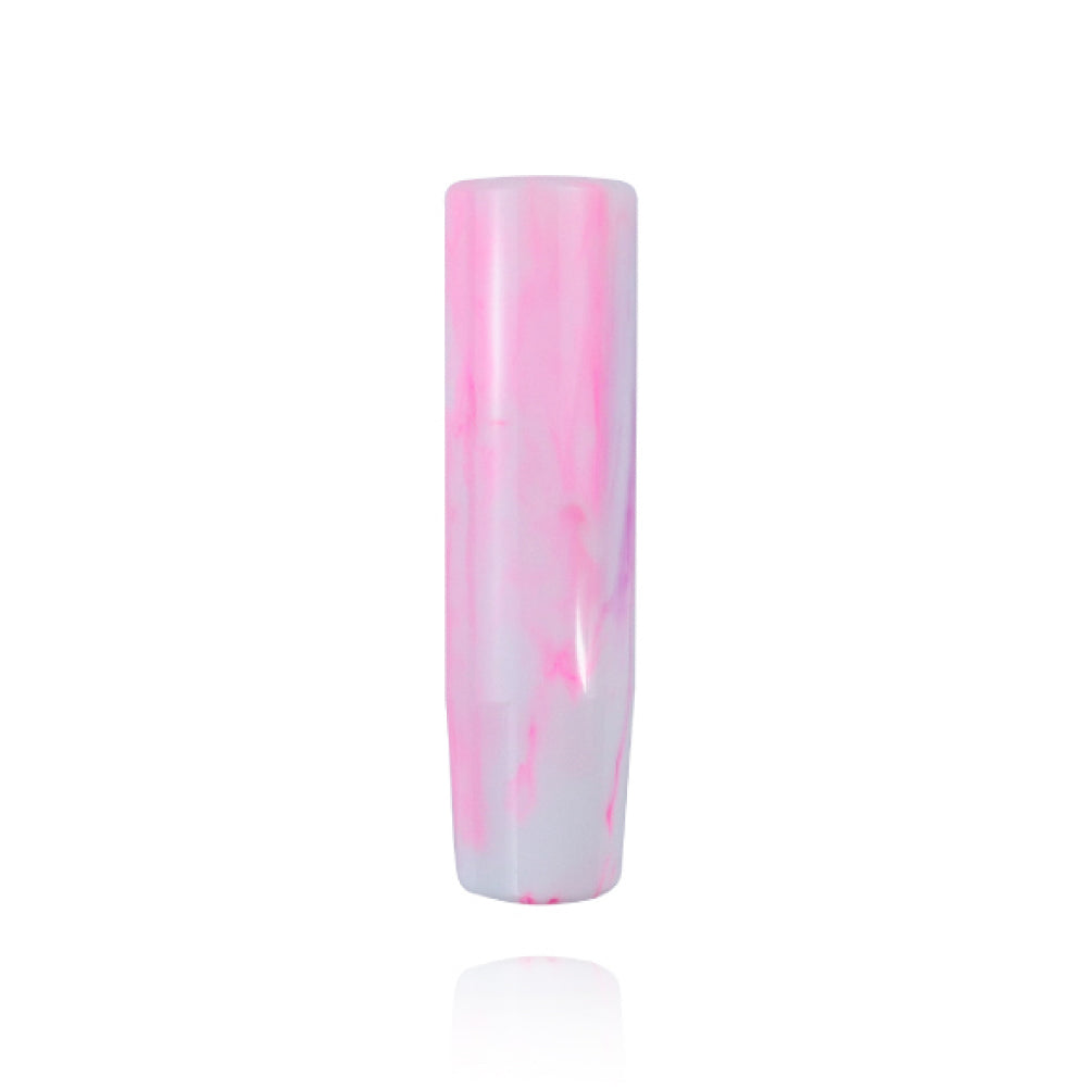 Brand New 12CM Universal Pearl Long Pink Stick Manual Car Gear Shift Knob Shifter M8 M10 M12