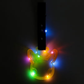 Brand New LED Pikachu Yellow JDM TSURIKAWA Ring Subway Train Bus Handle Strap Charm Drift