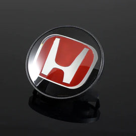 BRAND NEW 4PCS JDM RED H HONDA WHEEL RIM CENTER CAPS HUBS COVER 69MM (2 3/4