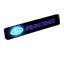 Load image into Gallery viewer, BRAND NEW 1PCS Ford Racing NEW LED LIGHT CAR FRONT GRILLE BADGE ILLUMINATED DECAL STICKER