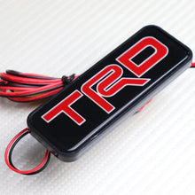 Load image into Gallery viewer, BRAND NEW 1PCS TRD TOYOTA NEW LED LIGHT CAR FRONT GRILLE BADGE ILLUMINATED DECAL STICKER