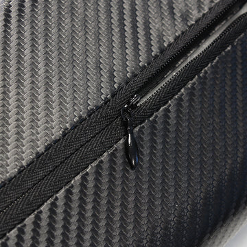 Brand New 2PCS JDM TRD Carbon Fiber & Embroidery Car Seat Neck Cushion Pillow Headrest
