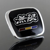 Brand New Black Mugen Steering Wheel JDM Emblem For Honda