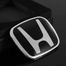 Load image into Gallery viewer, BRAND NEW JDM BLACK H EMBLEM FOR STEERING WHEEL CIVIC &amp; ACCORD 50MM X 40MM