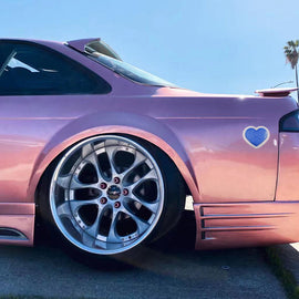 BRAND NEW 1PCS Blue Heart Shaped Side Marker / Accessory / Led Light / Turn Signal