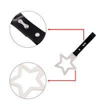 Load image into Gallery viewer, Brand New Glow in the Dark Star Handle Black JDM TSURIKAWA Ring Subway Train Bus Handle Strap Charm Drift