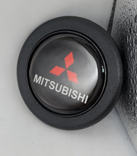 Load image into Gallery viewer, Brand New Universal Mitsubishi Car Horn Button Black Steering Wheel Center Cap