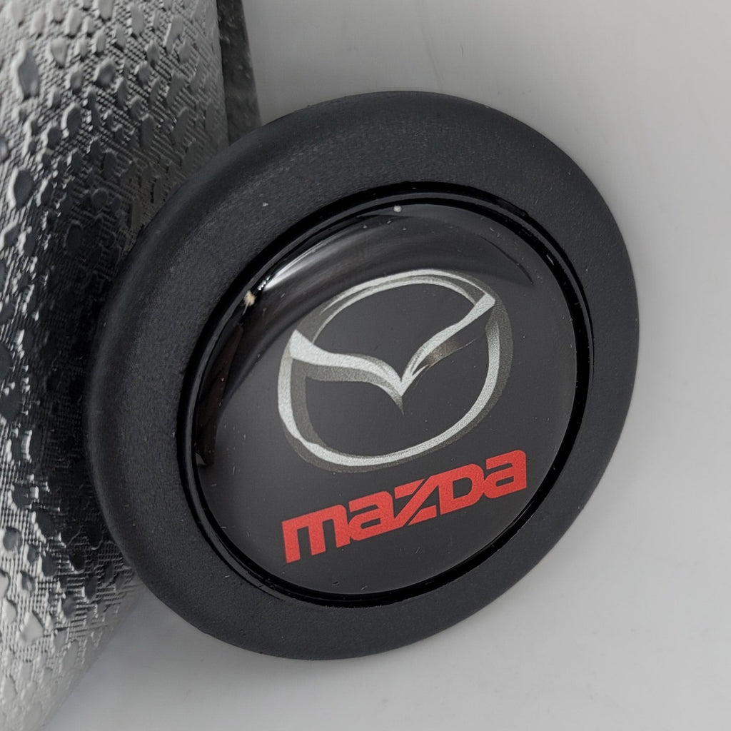Brand New Universal Mazda Car Horn Button Black Steering Wheel Center Cap