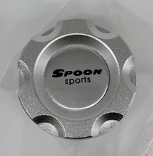 Load image into Gallery viewer, Brand New Jdm Silver Spoon Sports Engine Oil Cap Emblem For Honda / Acura