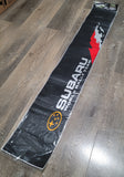 Brand New Universal 53'' Subaru Carbon Fiber Vinyl Front Window Windshield Banner Sticker Decal