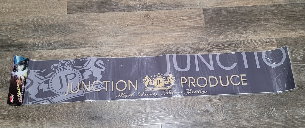 Brand New 53'' Junction Produce Vinyl Front Window Windshield Banner Sticker Decal