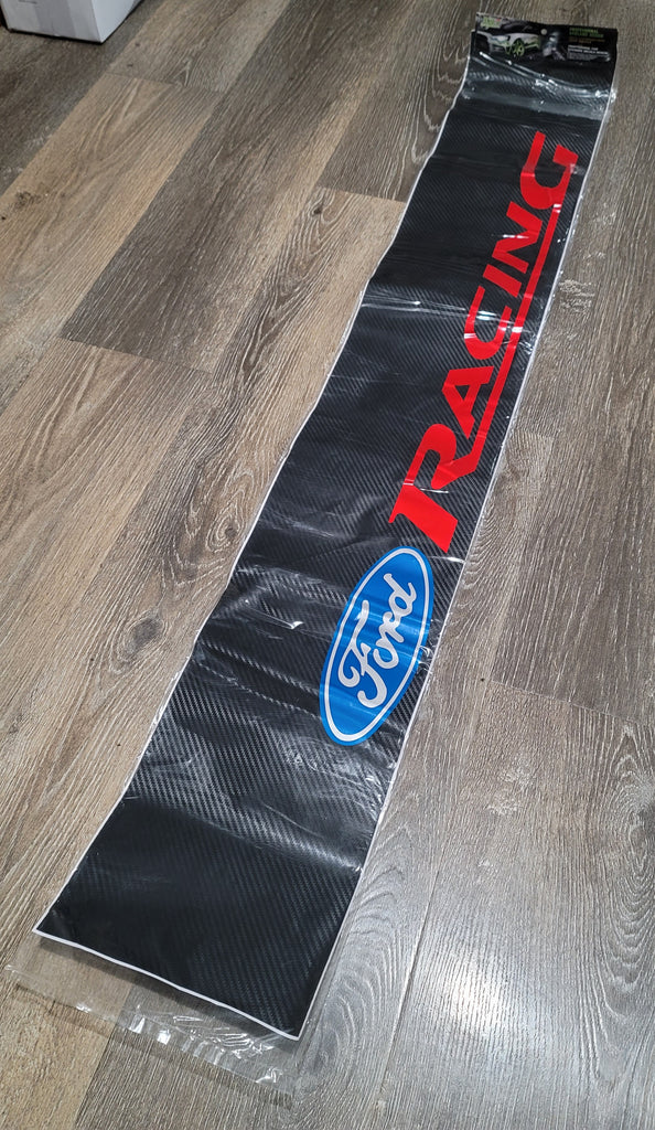 Brand New Universal 53'' Ford Racing Carbon Fiber Vinyl Front Window W ...