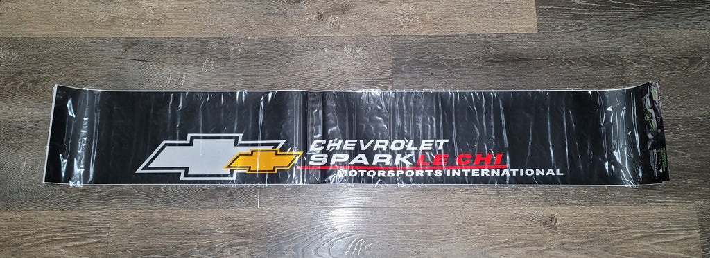 Brand New Universal 53'' Chevrolet Carbon Fiber Vinyl Front Window Windshield Banner Sticker Decal
