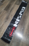 Brand New Universal 53'' Nismo Carbon Fiber Vinyl Front Window Windshield Banner Sticker Decal