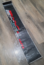 Brand New Universal 53'' Nismo Matte Black Vinyl Front Window Windshield Banner Sticker Decal