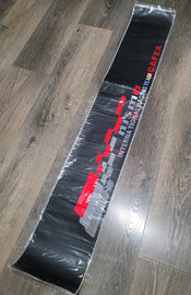 Brand New Universal 53'' Nismo Matte Black Vinyl Front Window Windshield Banner Sticker Decal