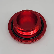 Load image into Gallery viewer, Brand New BLITZ Red Engine Oil Fuel Filler Cap Billet For Nissan
