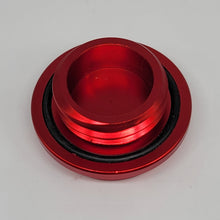 Load image into Gallery viewer, Brand New JK RACING Red Engine Oil Fuel Filler Cap Billet For Honda / Acura