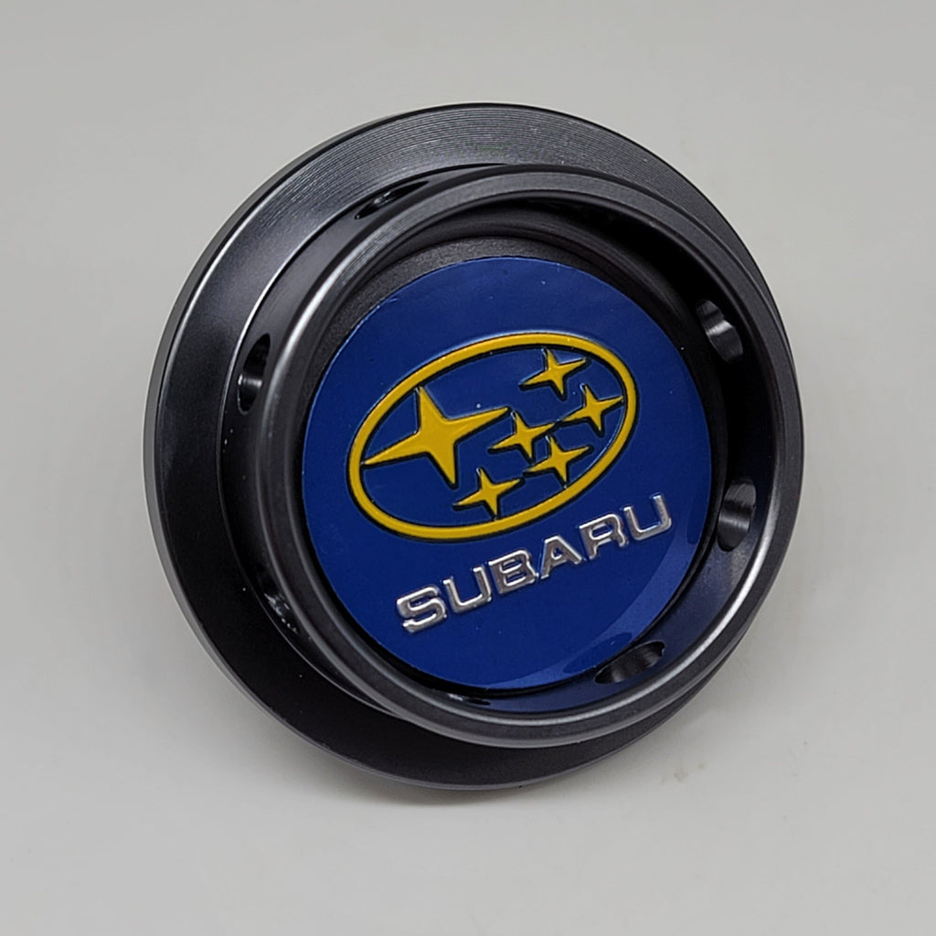 Brand New Subaru Gunmetal Engine Oil Fuel Filler Cap Billet For Subaru