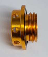 Load image into Gallery viewer, Brand New BLITZ Gold Engine Oil Fuel Filler Cap Billet For Honda / Acura